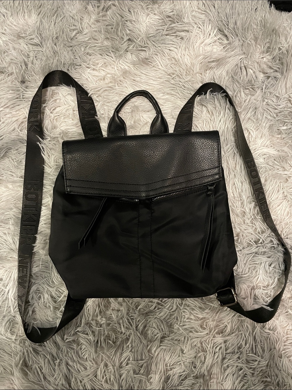 Botkier Black Mini Backpack